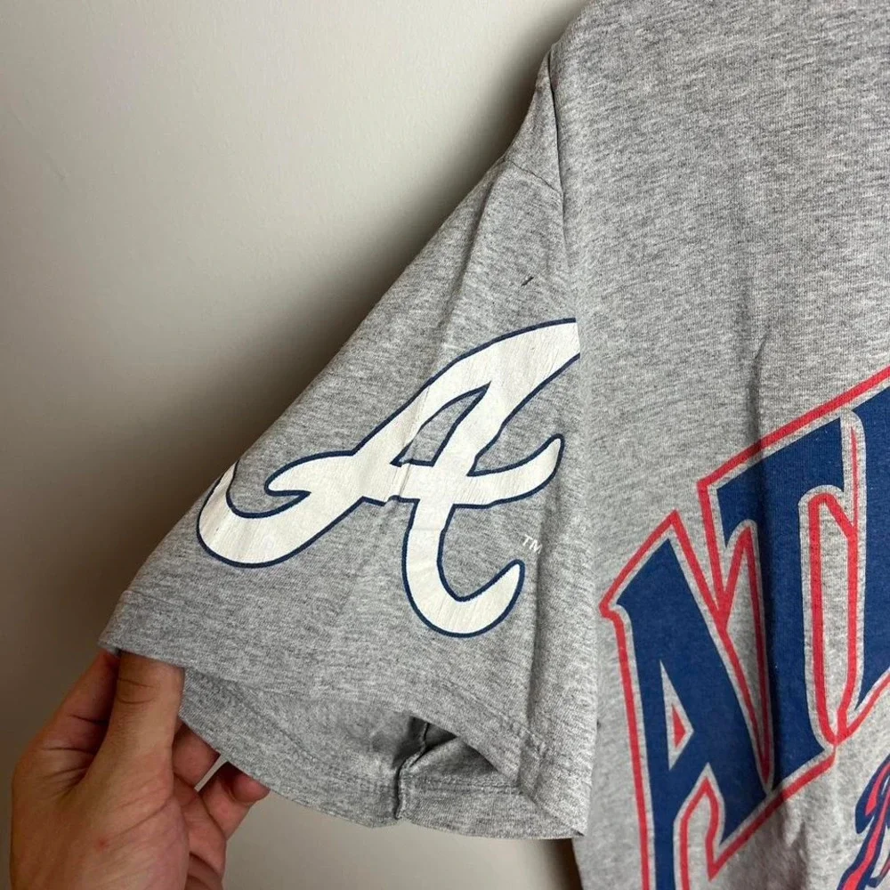 Vintage Atlanta Braves AOP Tee - Picture 4 of 7